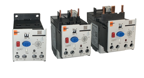 Sprecher & Schuh CEP7-1EFED CEP7 5.4-27.0A Directly-Mounted Solid State Overload Relay