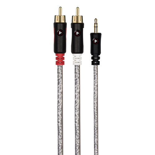 Metra AV AS-ADPT-35RCA 6Ft 3.5mm Plug to RCA Adaptor Cable