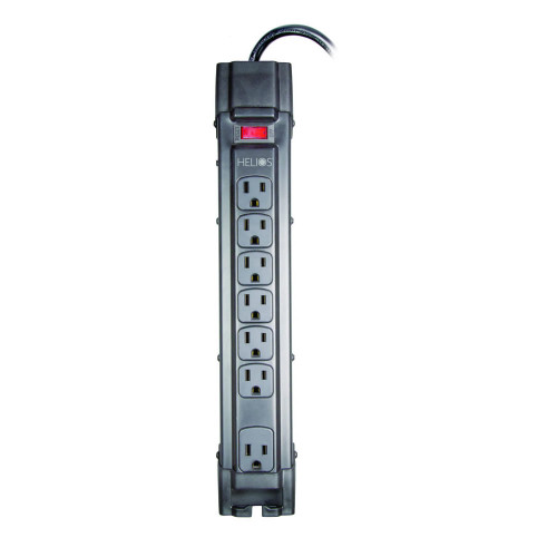 Metra AV AS-HP-207 7-Outlet Surge Protected Metal Case Power Strip