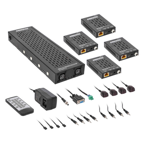 Metra AV CS-44MEE 4x4 HDMI 2.0 Matrix with Extenders