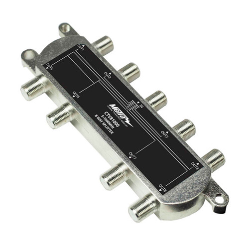 Metra AV CTV81000 8-Way Cable TV Splitter