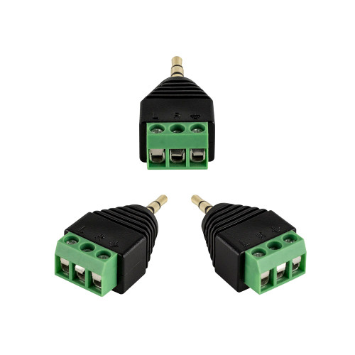 Metra AV EHT-3-5SBO 3.5mm Stereo To Screw Terminal