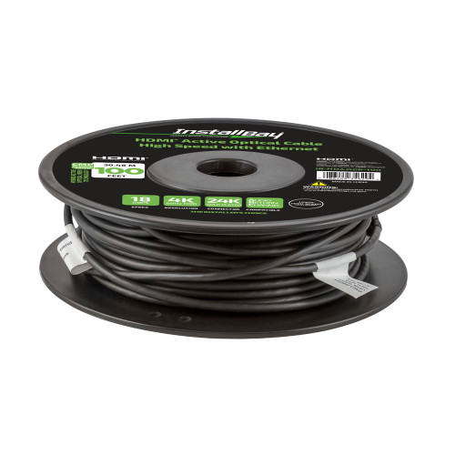 Metra AV IB-HDAOCP-100 100Ft Install Bay HDMI Plenum Active Fiber Cable