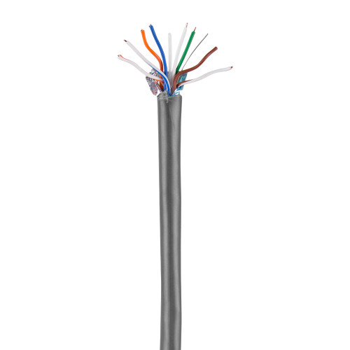 Metra AV CAT5E350-SH-GY 24-4 24-4 Pair Cat 5 350MHZ Shielded Cable 1,000ft Box - Grey
