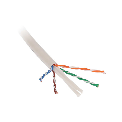 Metra AV CAT6-W-R 23-4 Pair CAT6 1000ft Box CMR - White