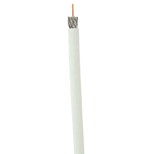 Metra AV RG6BC-W Bulk RG6 Cable Dual Shield Bare Copper 1000ft Box - White
