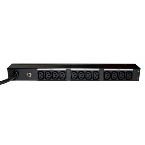 MinuteMan OEPD1220C13HVLT 12-Outlet, 20-Amp Receptacles, 1U/0U Horizontal/Vertical Mounting PDU