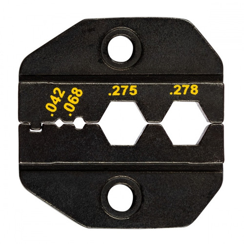 Pro'sKit 1PK-3003D31 Lunar Series Die Set HDTV BNC/TNC  True 75 Ohm Coax  RG6/Belden 8281/1694A   Hex Sizes .042 SQ./.275/.278