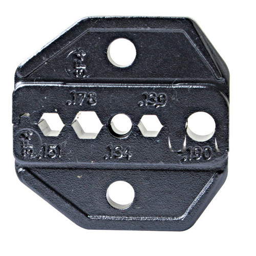 Pro'sKit 9CP-336DF4 Lunar Series Die Set for Fiber Optics..For FC/SC/ST/LC/SMA & MT-RJ Connectors..Hex .139/.151/.178 and Round .134/.178