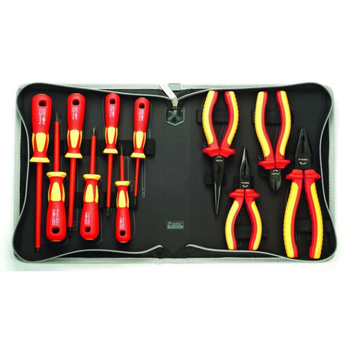 Pro'sKit 902-218 1000V Insulated Screwdriver & Plier Set-Electrical