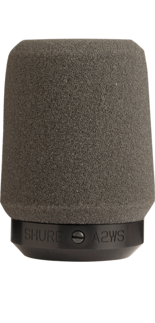 Shure A2WS-GRA Gray Locking Foam Windscreen