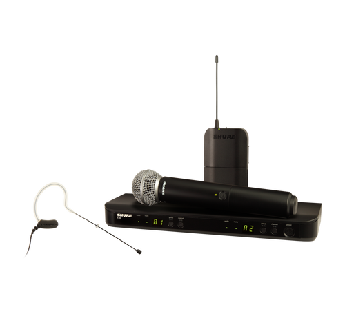 Shure BLX1288/MX153-H9 Wireless Combo System with SM58 Handheld and MX153 Earset