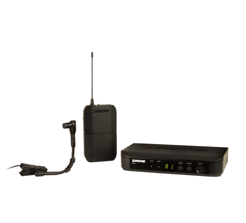Shure BLX14/B98-H10 Wireless Instrument System with Beta 98H/C Clip-on Gooseneck Microphone