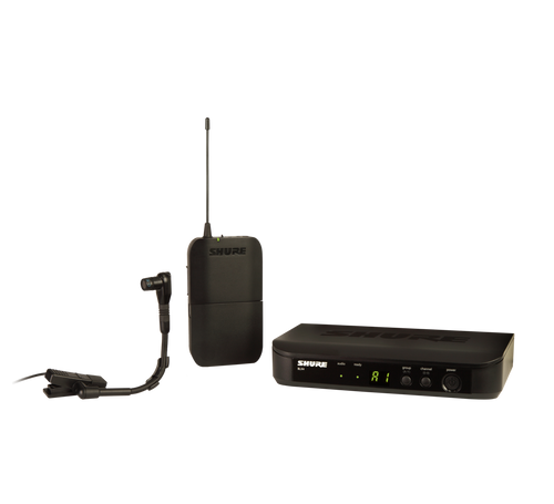 Shure BLX14/B98-J11 Wireless Instrument System with Beta 98H/C Clip-on Gooseneck Microphone
