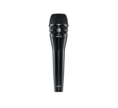 Shure KSM8/B Dualdyne Dynamic Handheld Vocal Microphone, Black
