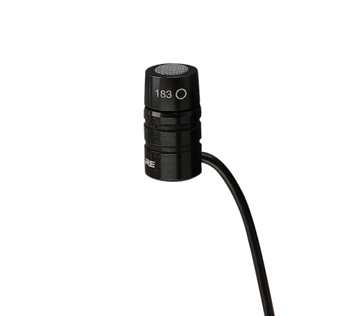 Shure MX183 Omnidirectional Condenser Lavalier Microphone