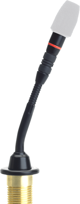 Shure MX405R/N 5" Microflex Modular Gooseneck Microphone