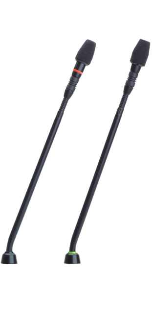 Shure MX410/C 10" Shock-Mounted Gooseneck, Cardioid, includes surface mount preamplifier