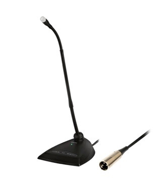 Shure MX412D/C Cardioid-12" Desktop Gooseneck Condenser Microphone