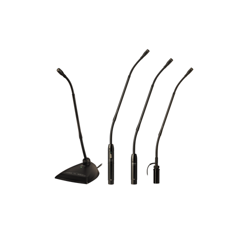 Shure MX412S/C Cardioid-12" Gooseneck Condenser Microphone, Attached Preamp with XLR, Shock Mount, Flange Mount, Snap-Fit Foam Windscreen, Mute Switch, LED Indicator