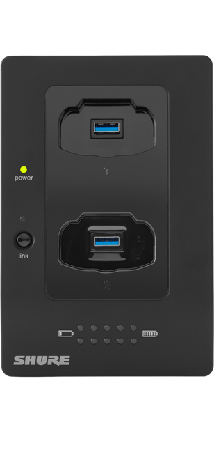 Shure MXWNCS2 2-CH NETWORKED CHARGING STATION
