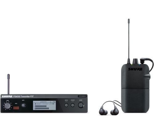 Shure P3TR112TW-J13 PSM300 TWIN PACK WITH EARPHONES