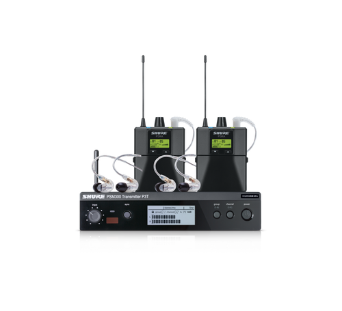 Shure P3TRA215TWP-J13 PSM300 TWIN PACK PRO WITH EARPHONES
