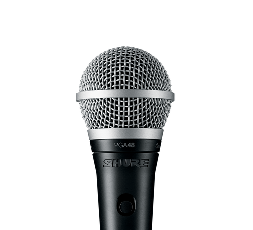 Shure PGA48-QTR Cardioid dynamic vocal microphone - XLR-QTR cable