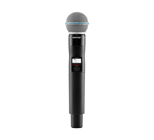 Shure QLXD2/B58=-X52 Handheld Transmitter with Beta58A Microphone
