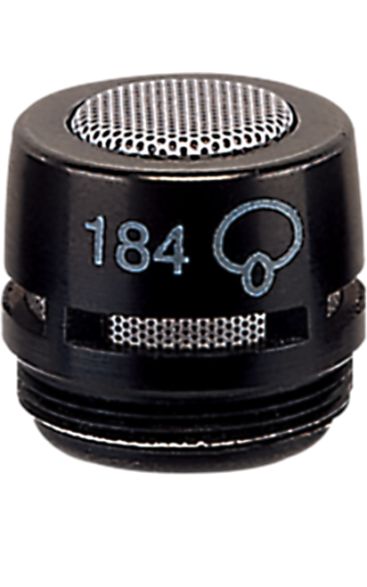 Shure R184B Black Supercardioid Cartridge for MX- (Microflex) Models and WL184