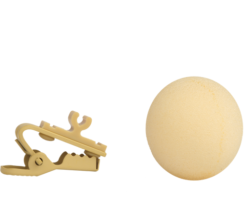 Shure RK304T Tan Foam Windscreen & Tie Clip