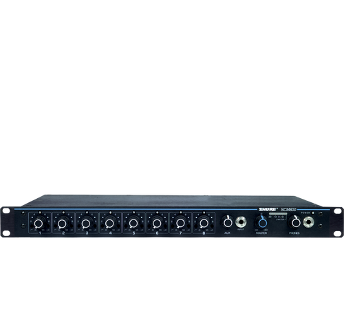 Shure SCM800 Eight Channel Microphone Mixer