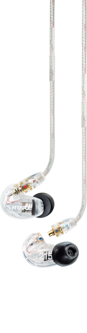 Shure SE215-K Black Professional Sound Isolating Earphones