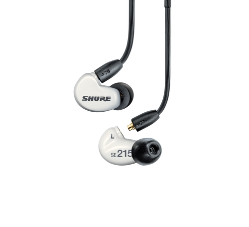 Shure SE215DYWH+UNI Aonic 215 White Sound Isolating Earphones