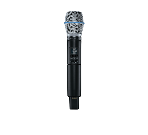 Shure SLXD2/B87A=-J52 Handheld Transmitter with Beta 87A Capsule