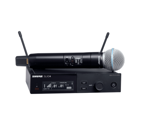 Shure SLXD24/B58-H55 Wireless Vocal System with BETA 58