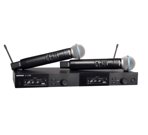 Shure SLXD24D/B58-J52 Dual Wireless Vocal System with BETA 58
