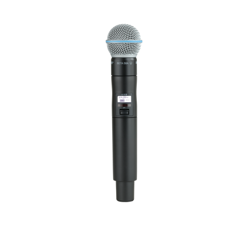 Shure ULXD2/B58=-J50A Handheld Transmitter with BETA 58A Microphone