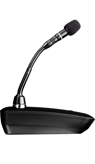 Shure ULXD8=-X52 Black Wireless Gooseneck Base Transmitter