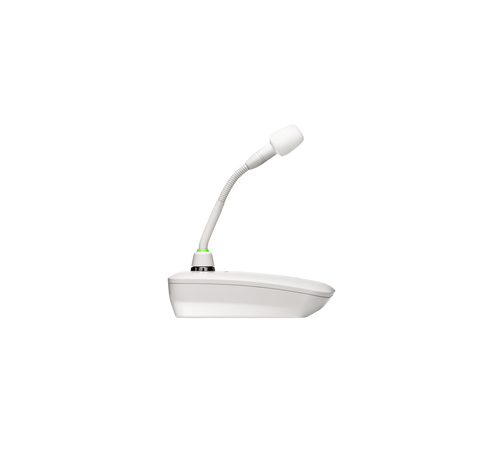 Shure ULXD8W=-G50 White Wireless Gooseneck Base Transmitter