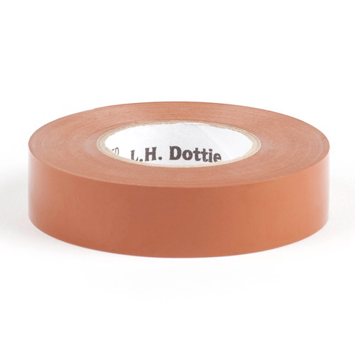 L.H. Dottie 360BRN 3/4'' x 60' Brown Electrical Tape