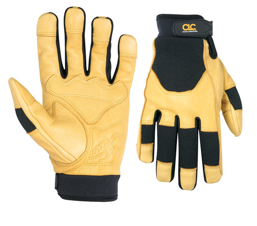 L.H. Dottie 285M Top Grain Deerskin with Reinforced Palm Gloves (Medium)