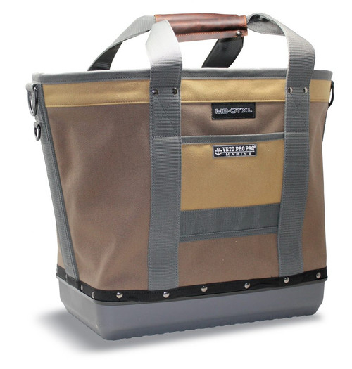 Veto MB-OT-XL Extra Large Open Top Tote Bag w/ Rubber Base