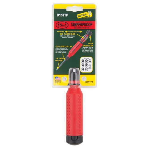 L.H. Dottie D151TP 15 in 1 TamperProof Screwdriver
