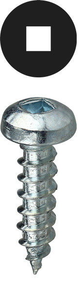 L.H. Dottie 10TR #10 Assorted Square Drive Pan Head Sheet Metal Screw Kit