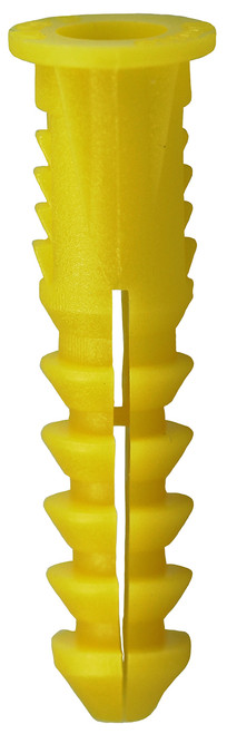 L.H. Dottie 122 #8-#10-#12 Yellow Wing Conical Plastic Anchor
