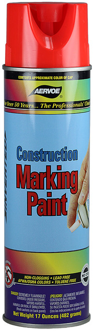 L.H. Dottie 246 Fluorescent Red Construction Marking Paint