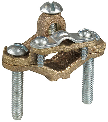 L.H. Dottie 26 1/2''-1'' Bronze Armored Ground Clamp