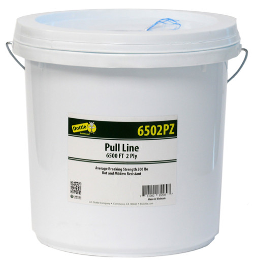 L.H. Dottie 6502PZ 6500' Two Ply Pull Line (Dispensing Pail)