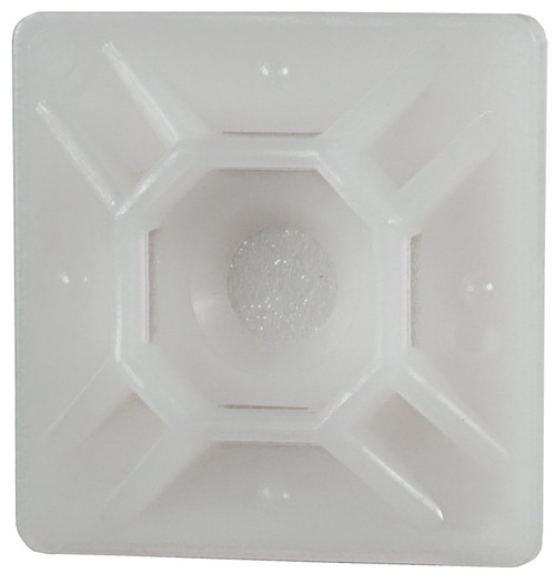 L.H. Dottie DT100S 1'' X 1'' Natural Cable Tie Mounting Base